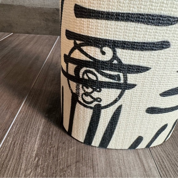 KESS InHouse Design Inca Lines 
White Black Exercise Yoga Mat 72"x 24" • NWT - Picture 4 of 6